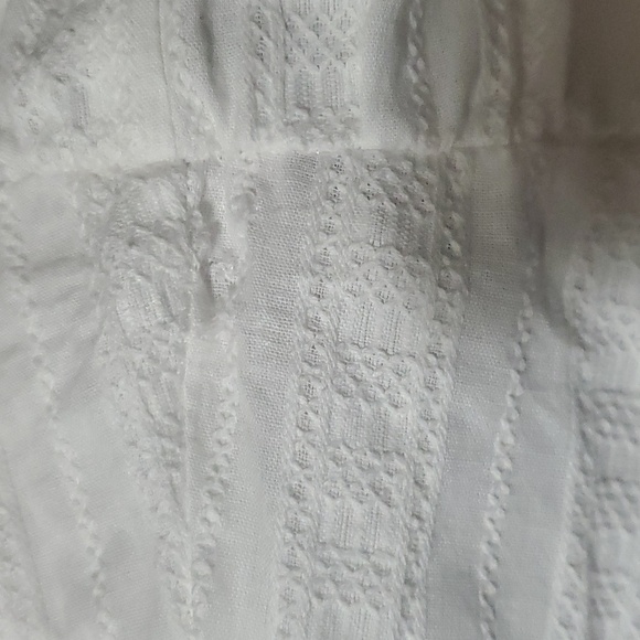 💥Betsey Johnson white textured midi dress - Picture 11 of 11